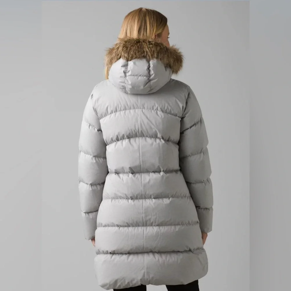 Prana Kromata Long Jacket, silver spray heather - Picture 7 of 11